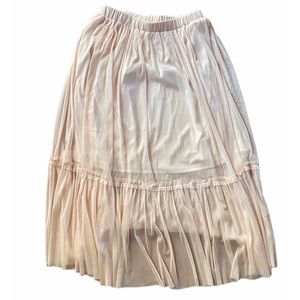 Forever 21 Ballerina Tulle Midi Skirt